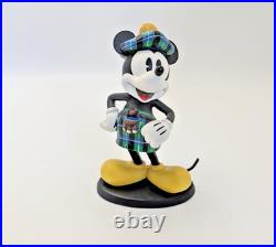Disney Enchanting Collection Scottish Mickey Mouse Figurine A27151 Ornament
