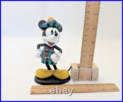 Disney Enchanting Collection Scottish Mickey Mouse Figurine A27151 Ornament