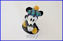 Disney Enchanting Collection Scottish Mickey Mouse Figurine A27151 Ornament