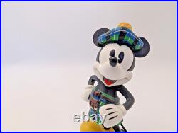 Disney Enchanting Collection Scottish Mickey Mouse Figurine A27151 Ornament