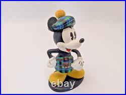 Disney Enchanting Collection Scottish Mickey Mouse Figurine A27151 Ornament