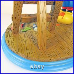 Disney Extra Large Mickey Mouse Artist Statue on Base With Easel Very Rare