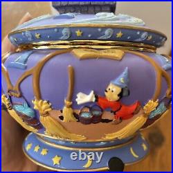Disney Fantasia Mickey Mouse As Sorcerer's Apprentice Music Box 95458 With Box