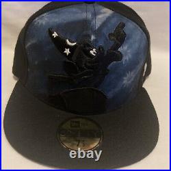 Disney Fantasia Mickey Mouse Wizard New Era Cap Hat 59Fifty Fitted Rare Vintage