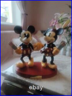 Disney Figure. Mickey Mouse. Minnie Mouse. Richard Sznerch. Pie Eyed