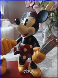 Disney Figure. Mickey Mouse. Minnie Mouse. Richard Sznerch. Pie Eyed