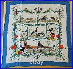 Disney Gucci Silk Scarf Mickey Mouse Brand new with Limited Edition Box