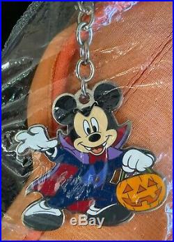 Disney HARVEYS CA PUMPKIN MICKEY MOUSE Convertible Crossbody / Backpack MWT