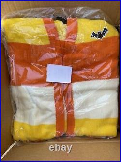 Disney Halloween Candy Corn Cardigan Mickey Minnie Mouse Size XL X-Large In Hand