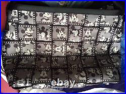 Disney Harveys Mickey Mouse Silver Screen Filmstrip Seat Belt Large Tote Bag NEW