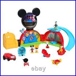 Disney Jr. Mickey Mouse Clubhouse Deluxe 28-inch Playset, Lights and Sounds