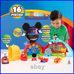 Disney Jr. Mickey Mouse Clubhouse Deluxe 28-inch Playset, Lights and Sounds