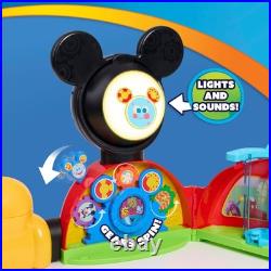 Disney Jr. Mickey Mouse Clubhouse Deluxe 28-inch Playset, Lights and Sounds