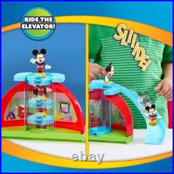 Disney Jr. Mickey Mouse Clubhouse Deluxe 28-inch Playset, Lights and Sounds