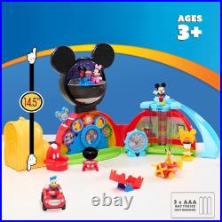 Disney Jr. Mickey Mouse Clubhouse Deluxe 28-inch Playset, Lights and Sounds
