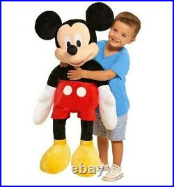 Disney Junior Mickey Mouse 40 Inch Giant Plush Mickey Mouse Stuffed Animal fo