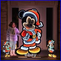 Disney LED Infinity Mirror Light Up Figure Indoor Outdoor Christmas Characters Disney LED Infinity Mirror Light Up Figure Indoor Outdoor Christmas Characters