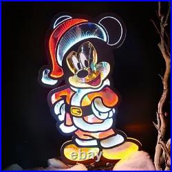 Disney LED Infinity Mirror Light Up Figure Indoor Outdoor Christmas Characters