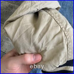 Disney Land Mickey Mouse 1928 Varsity Bomber Jacket Snap 90s Blue Mens Medium