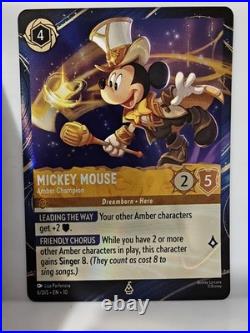 Disney Lorcana HK Promo Set Mickey Buzz Elsa ENGLISH UK Stock