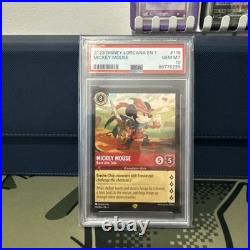 Disney Lorcana Mickey Mouse Brave Little Tailor Card 115/204 PSA 10