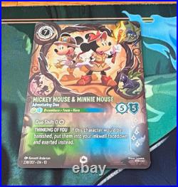 Disney Lorcana Mickey Mouse & Minnie Mouse Adventuring Duo Enchanted 238/207 EN