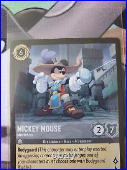 Disney Lorcana Mickey Mouse Musketeer Gen Con 2023 promo NM GenCon