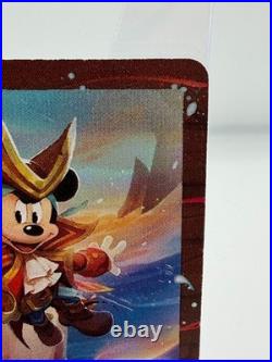 Disney Lorcana Mickey Mouse Pirate Captain 13/P3 Foil Disney Cruise Promo
