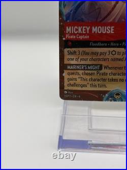 Disney Lorcana Mickey Mouse Pirate Captain 13/P3 Foil Disney Cruise Promo