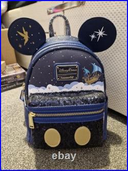 Disney Loungefly Mickey Mouse Main Attraction MMMA Backpack Peter Pan BNWT