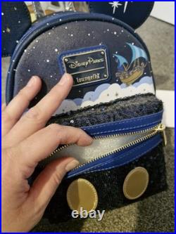 Disney Loungefly Mickey Mouse Main Attraction MMMA Backpack Peter Pan BNWT