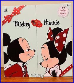Disney MICKEY MINNIE MOUSE SWEETHEARTS Valentines Limited Edition Doll Set BNIB