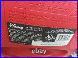 Disney MICKEY MOUSE 13 CRT TV And DVD Player 3 Remotes Child Remote