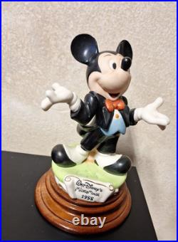 Disney MICKEY MOUSE Porcelain Capodimonte Enzo Arzenton Limited Edition