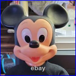 Disney Marching Mickey Mouse 18 Soft Body Figurine Doll, Black Top, Red Shorts
