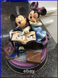 Disney Markrita Mickey And Minnie Mouse Figurine Very Rare
