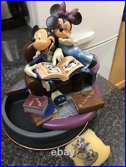 Disney Markrita Mickey And Minnie Mouse Figurine Very Rare