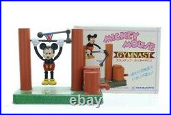Disney Masudaya Athletic Mickey Mouse GYMNAST Wind Up Toy CIB