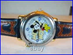 Disney Mens Vintage Seiko Lorus Mickey Mouse Watch (Musical)(M-Club Song)HTF-New