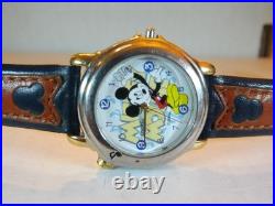 Disney Mens Vintage Seiko Lorus Mickey Mouse Watch (Musical)(M-Club Song)HTF-New