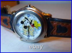 Disney Mens Vintage Seiko Lorus Mickey Mouse Watch (Musical)(M-Club Song)HTF-New