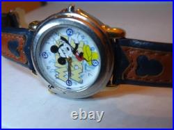 Disney Mens Vintage Seiko Lorus Mickey Mouse Watch (Musical)(M-Club Song)HTF-New