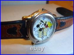 Disney Mens Vintage Seiko Lorus Mickey Mouse Watch (Musical)(M-Club Song)HTF-New
