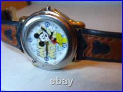 Disney Mens Vintage Seiko Lorus Mickey Mouse Watch (Musical)(M-Club Song)HTF-New