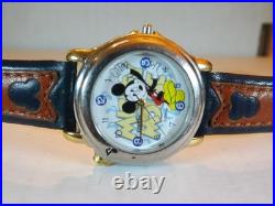 Disney Mens Vintage Seiko Lorus Mickey Mouse Watch (Musical)(M-Club Song)HTF-New