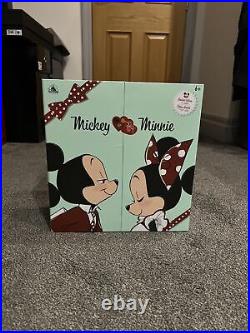 Disney Mickey And Minnie Mouse Limited Vintage Dolls 1 Of 4600 Collectible Item