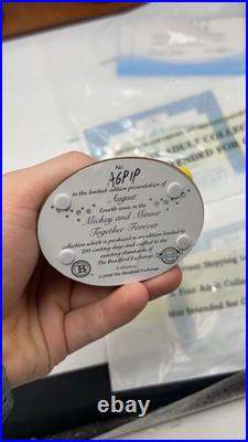 Disney Mickey Minnie Bradford Exchange Calendar Figurine Set Complete COA 2008