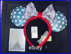 Disney Mickey Minnie Mouse Americana Ears by Harveys Limited Release New