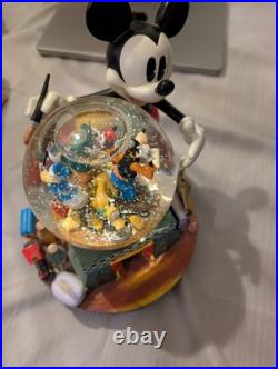 Disney Mickey Mouse 100 Years Of Magic Light Up Musical Snow Globe