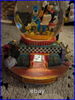 Disney Mickey Mouse 100 Years Of Magic Light Up Musical Snow Globe
